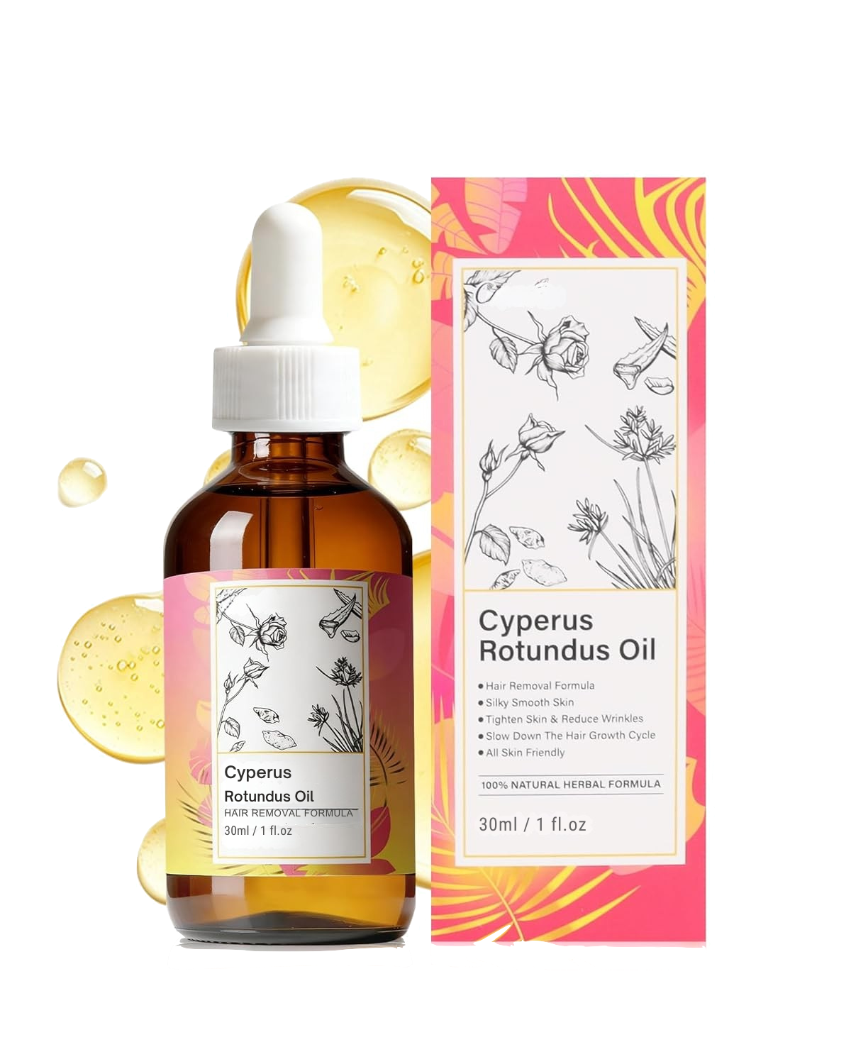 Elixir Inhibitor al Creșterii Părului pentru Piele Catifelată